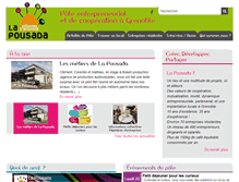 Tablet Screenshot of lapousada.org
